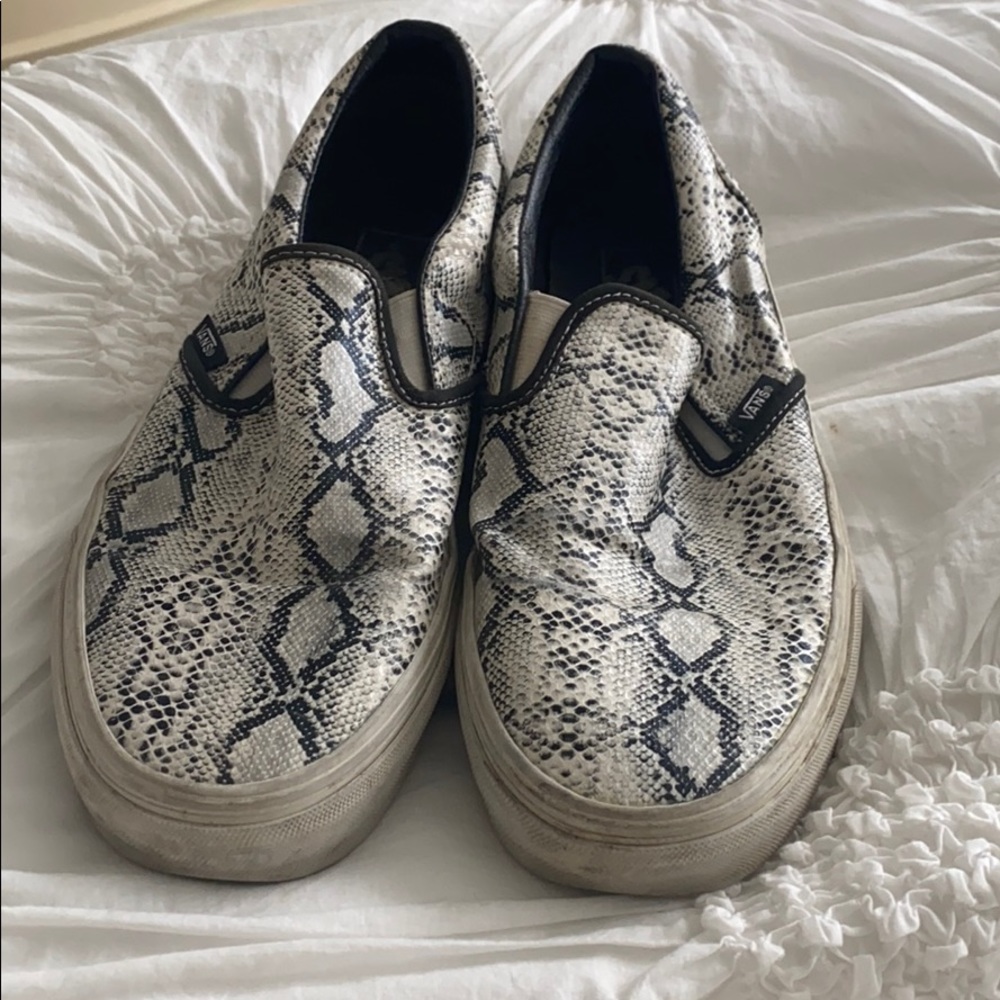 Snakeskin Vans